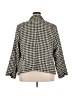 Halogen Houndstooth Ivory Blazer Size 3X - photo 2