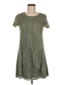 black lace dress three quarter sleeve Porto Pendulum Dress in Black, 2/M