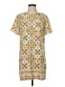 Lulus 100% Polyester Print Yellow Casual Dress Size S - photo 1