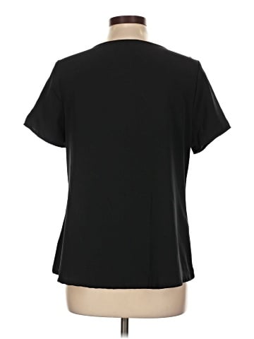 Noir Short Sleeve Blouse (view 2)