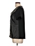 Noir 100% Polyurethane Black Short Sleeve Blouse Size L - photo 5