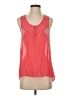 Chloe K 100% Polyester Red Sleeveless Blouse Size M - photo 1