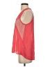Chloe K 100% Polyester Red Sleeveless Blouse Size M - photo 5