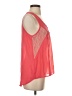Chloe K 100% Polyester Red Sleeveless Blouse Size M - photo 4
