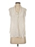 Bishop + Young 100% Rayon Ivory Sleeveless Blouse Size XS - photo 1