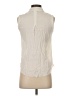 Bishop + Young 100% Rayon Ivory Sleeveless Blouse Size XS - photo 2