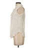 Bishop + Young 100% Rayon Ivory Sleeveless Blouse Size XS - photo 5