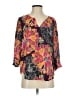 DR2 Pink 3/4 Sleeve Blouse Size S - photo 1
