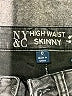 NY&C Solid Black Jeans Size 0 - photo 4