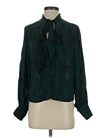 7 For All Mankind Long Sleeve Blouse (view 1)