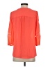 Brixon Ivy 100% Polyester Orange 3/4 Sleeve Blouse Size S - photo 2