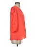 Brixon Ivy 100% Polyester Orange 3/4 Sleeve Blouse Size S - photo 4