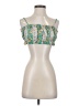 Rhode 100% Cotton Green Sleeveless Blouse Size XS - photo 1