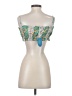Rhode 100% Cotton Green Sleeveless Blouse Size XS - photo 2