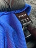 Shein 100% Polyester Blue Zip Up Hoodie Size S - photo 7