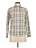 J.Crew 100% Cotton Plaid Green Long Sleeve Button-Down Shirt Size 6 - photo 1