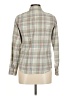 J.Crew 100% Cotton Plaid Green Long Sleeve Button-Down Shirt Size 6 - photo 2