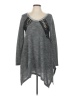 A'reve 100% Polyester Gray Casual Dress Size L - photo 1