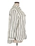 Unbranded Stripes Ivory Long Sleeve Blouse Size XXL - photo 4
