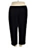 Caroline Rose 100% Polyester Solid Black Casual Pants Size 3X - photo 1