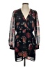 Lulus 100% Polyester Floral Black Cocktail Dress Size S - photo 1