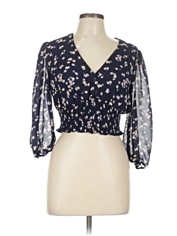 As U Wish 3/4 Sleeve Blouse (view 1)