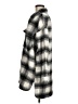 Banana Republic Plaid Gray Coat Size M - photo 5