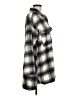 Banana Republic Plaid Gray Coat Size M - photo 4
