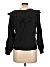 J.Crew Black Long Sleeve Blouse Size L - photo 2