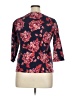 Croft & Barrow Floral Blue Cardigan Size XL - photo 2