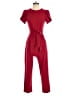 Calvin Klein Solid Red Jumpsuit Size 2 - photo 1