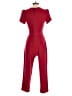 Calvin Klein Solid Red Jumpsuit Size 2 - photo 2