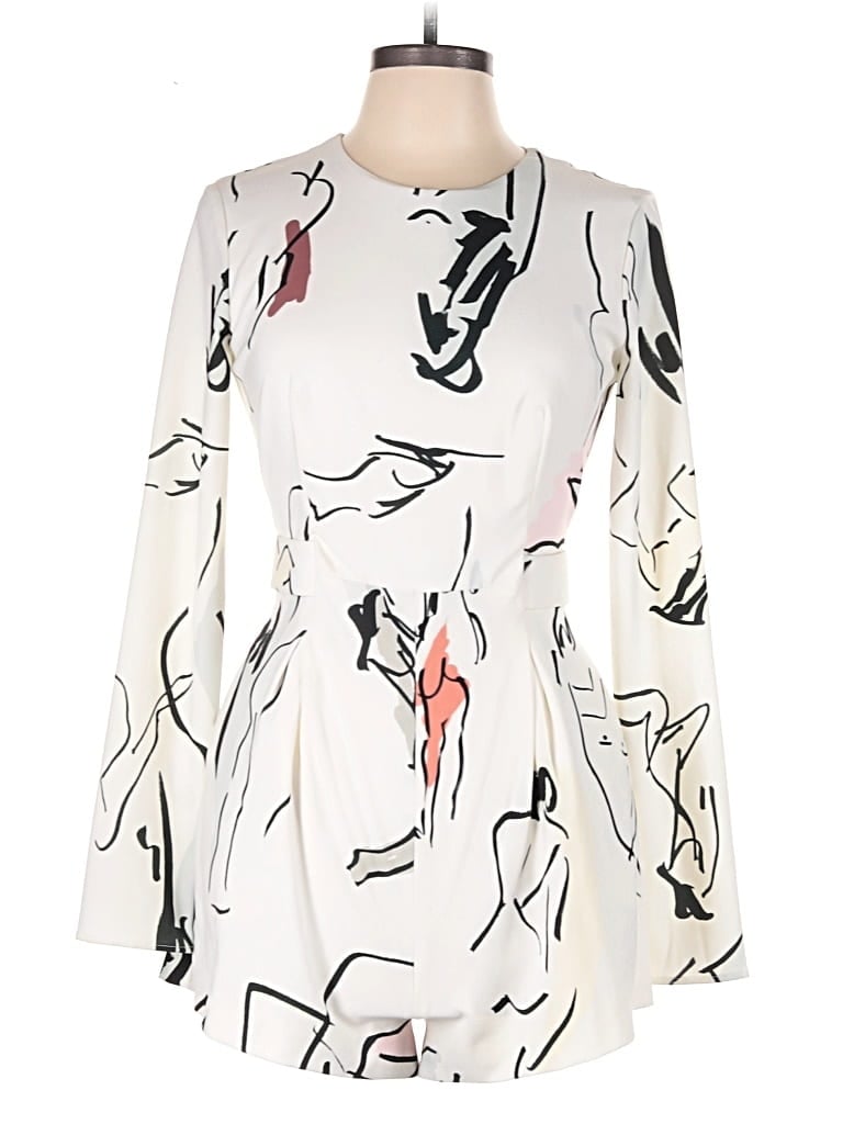 Stylestalker Romper In Ivory