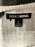 Fashion Nova 100% Acrylic Stripes White Black Pullover Sweater Size S - photo 4