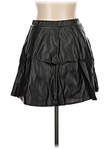 Runway Story Faux Leather Skirt (view 2)