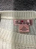 Pink Angel 100% Acrylic Ivory Pullover Sweater Size 10 - 12 - photo 3