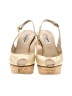 L.L.Bean Gold Ivory Wedges Size EU 38 1/2 - photo 2