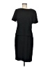 Talbots 100% Polyester Black Casual Dress Size 8 - photo 1