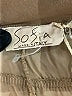 SOFIA Tan Ivory Cargo Pants Size 2 - photo 4