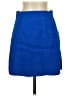 Zara Solid Blue Casual Skirt Size XS - photo 1