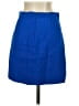 Zara Solid Blue Casual Skirt Size XS - photo 2
