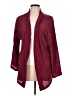 Three Dots Burgundy Cardigan Size L - photo 1