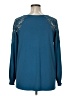 Torrid Teal Long Sleeve Blouse Size 1X Plus (1) - photo 2