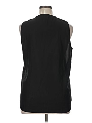August Silk Sleeveless Blouse (view 2)