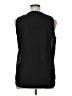 August Silk 100% Polyester Black Sleeveless Blouse Size XL - photo 2