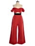 Self-Portrait Red Jumpsuit Size 4 - photo 1