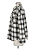 E&M Collection 100% Cotton Plaid Gray Long Sleeve Button-Down Shirt Size M - photo 5