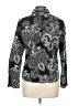 Foxcroft 100% Cotton Paisley Black Long Sleeve Blouse Size 10 - photo 2
