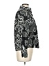 Foxcroft 100% Cotton Paisley Black Long Sleeve Blouse Size 10 - photo 4
