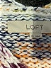Ann Taylor LOFT Tie-dye Silver Pullover Sweater Size XS - photo 7
